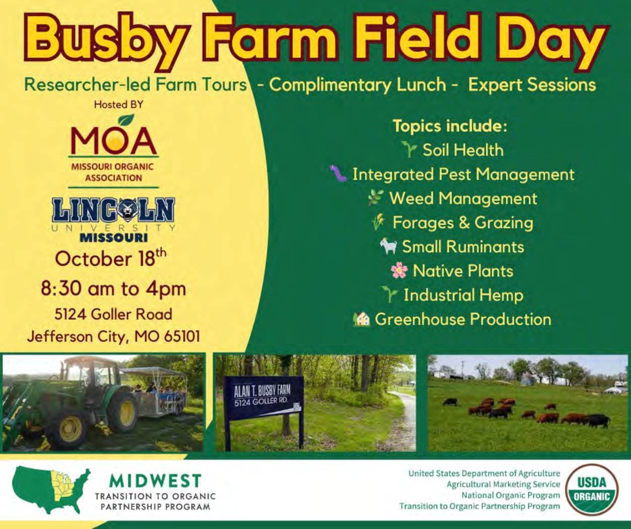 Field Day: Busby Farm (Missouri)