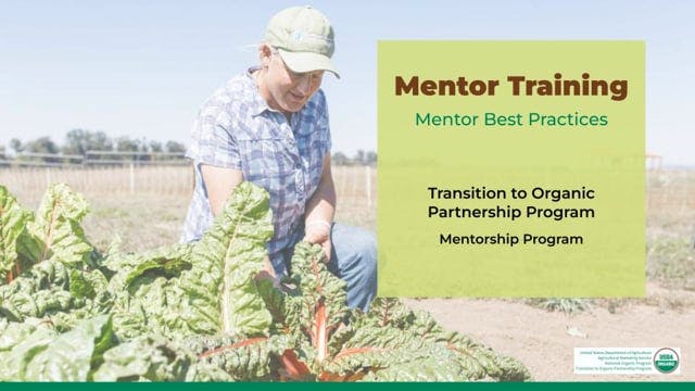 3. TOPP Mentor Training: Mentor Best Practices