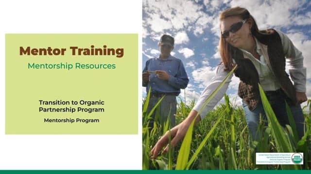 6. TOPP Mentor Training: Mentorship Resources