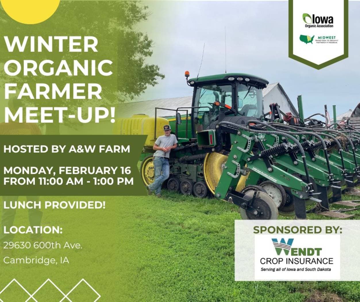 Winter Organic Farmer Meet-up (Iowa)