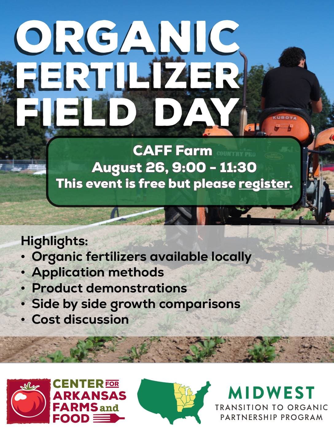 Field Day: Organic Fertilizer (Arkansas)